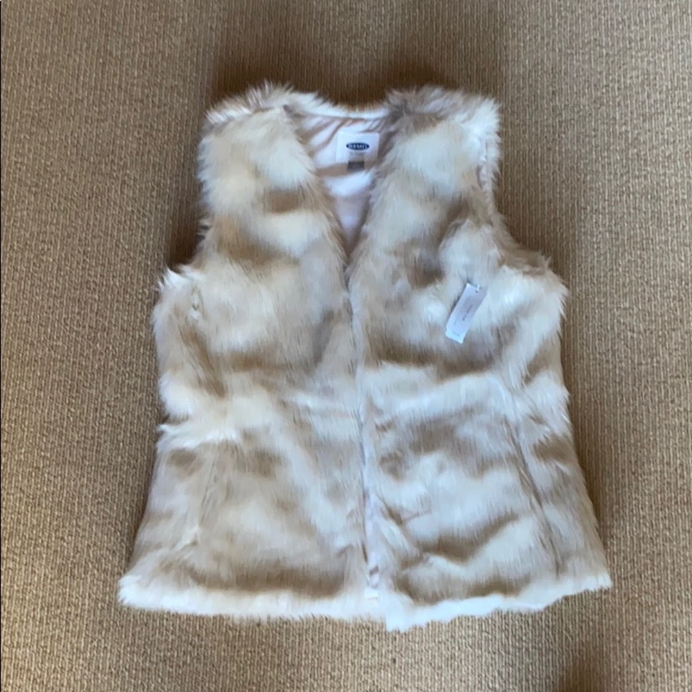 Faux Fur Old Navy Vest